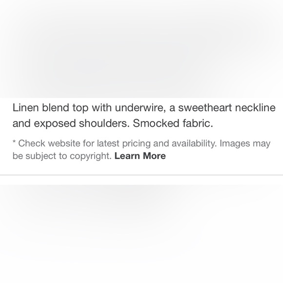 NWT Zara Linen Blend Crop Top - Picture 13 of 13